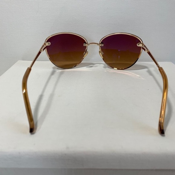 NWOT Nine West copper color sunglasses - Picture 3 of 4